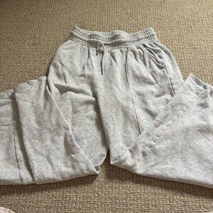 Forever 21 Women's Grey Joggers-tracksuits